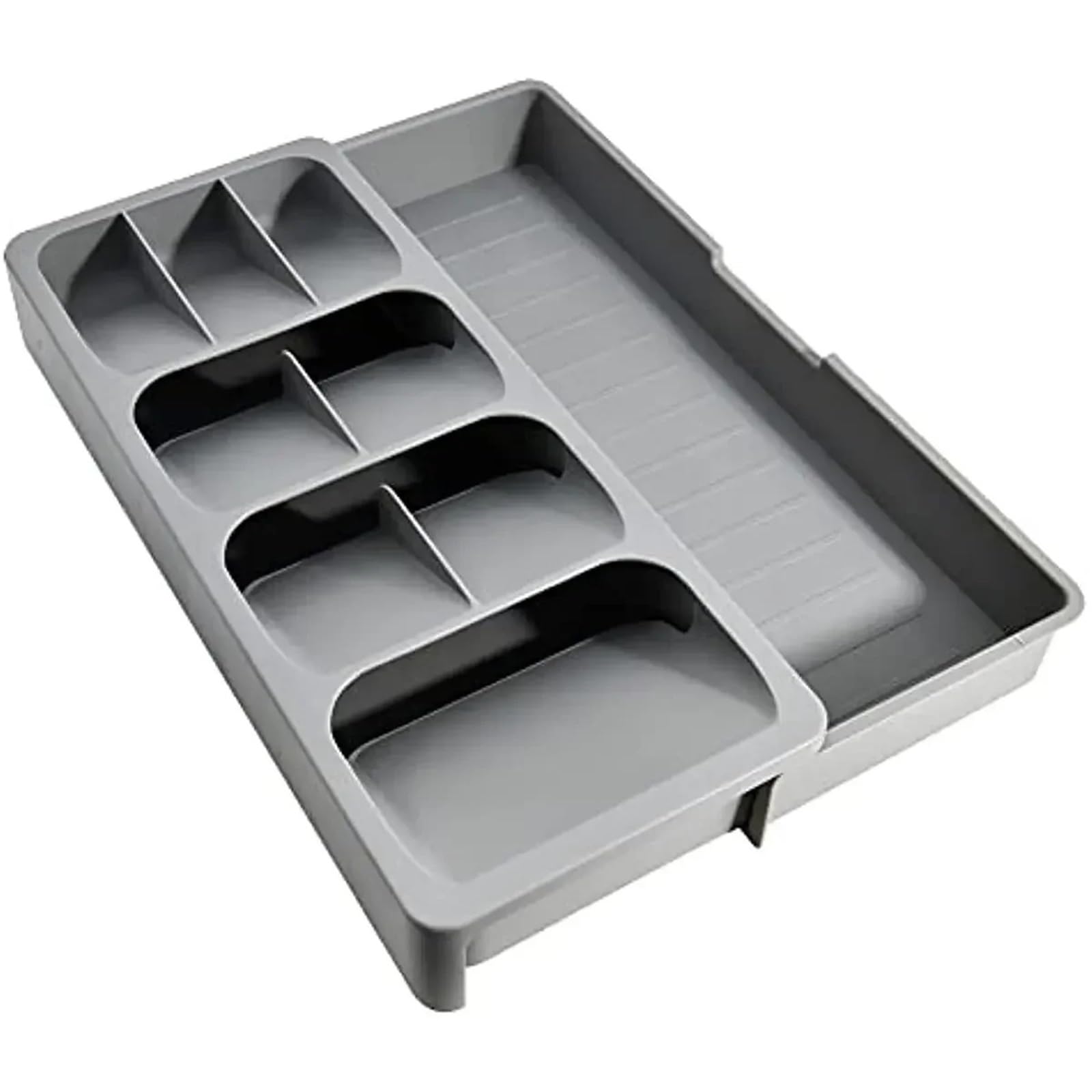 WDSBZNB Cutlery Tray Kitchen Drawer Organizer Tray Compact Cutlery Expandable For Holding Flatware Spoons Forks