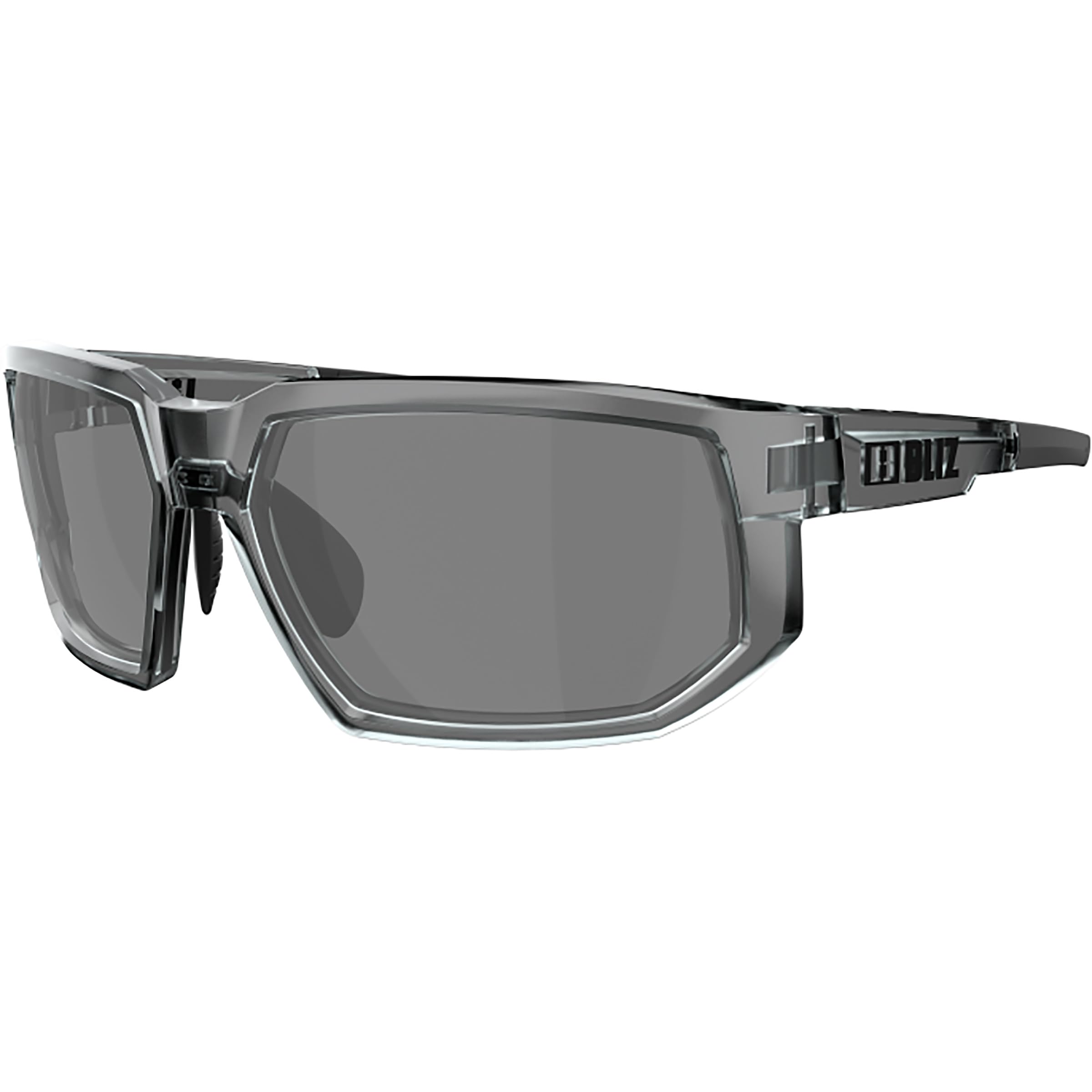 Bliz Unisex Arrow Sportbrille, transparent grey-smoke, OneSize