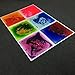 Art3d 1-Pack Fancy Floor Tile for Kids Room Liquid Encased Floor Tile, 11.8