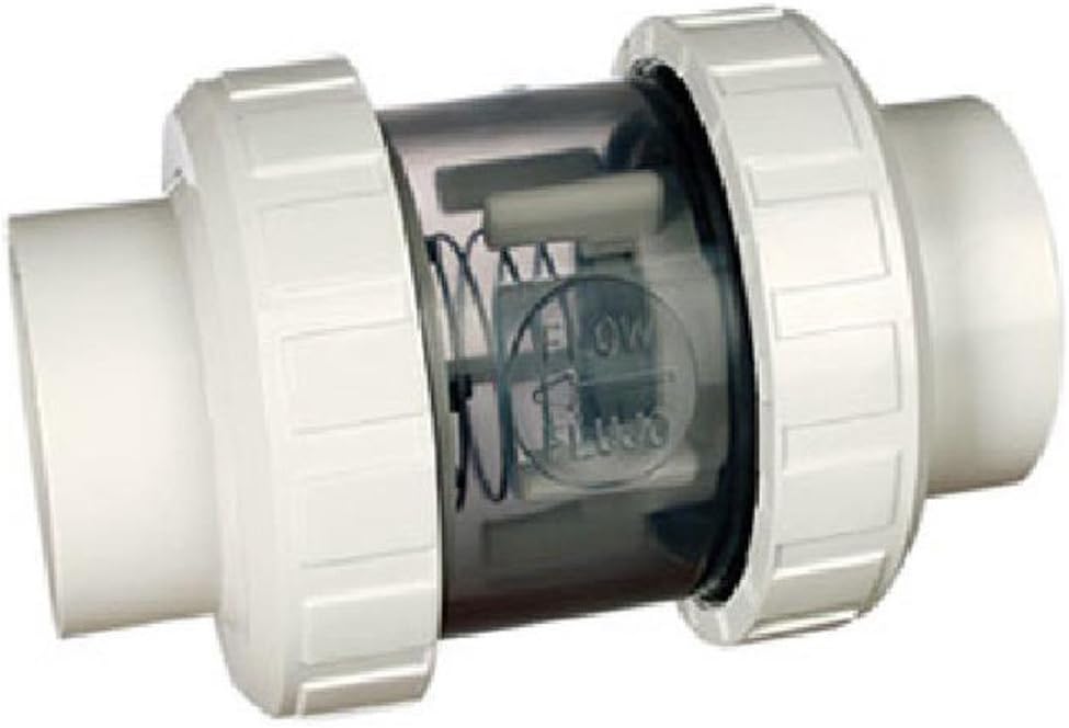 Praher 202-CVC-050CR 5.08 cm Socket Double Union Spring Check Valve 202-CVC-050CR