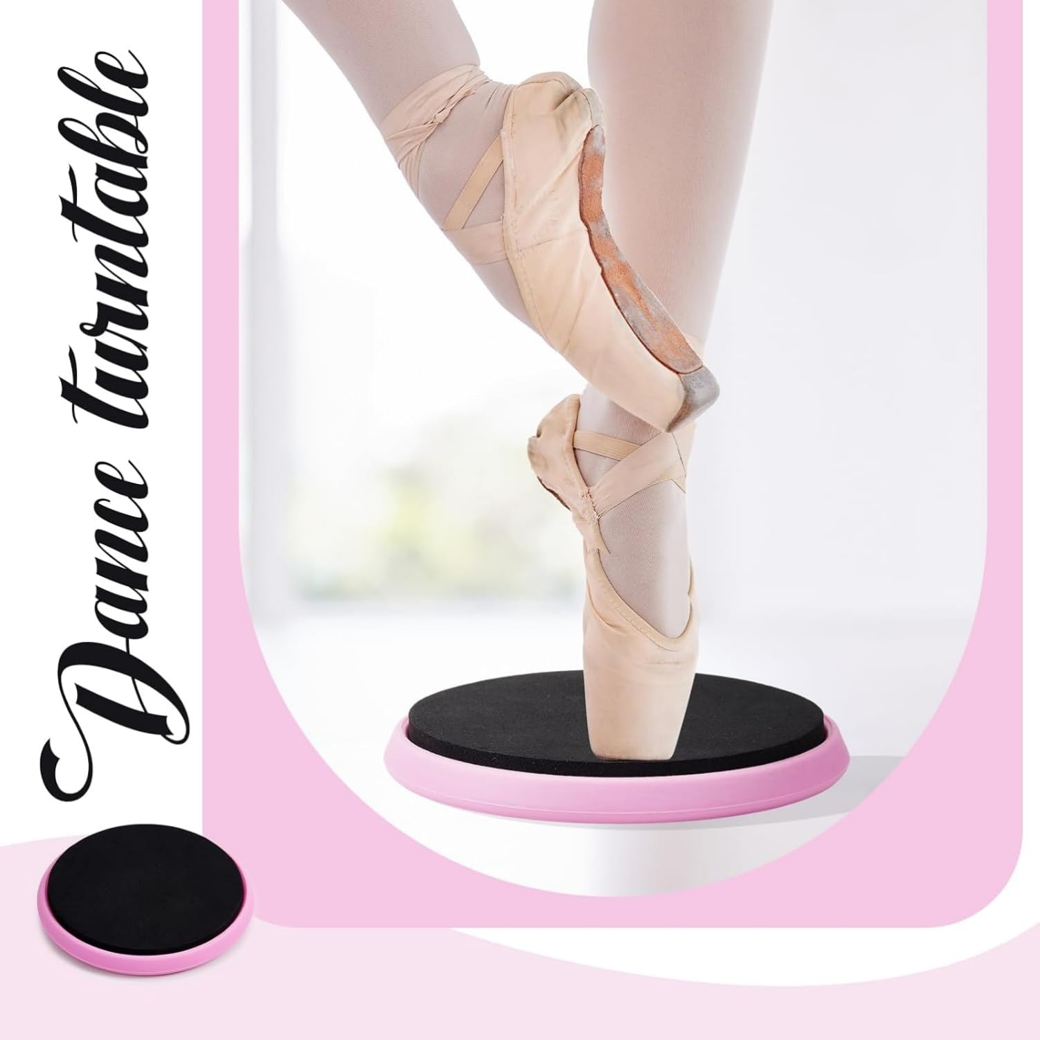 Tabla giratoria para ballet, patinaje artístico redondo, entrenamiento equilibrio pies