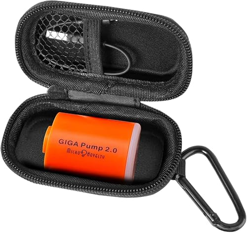 Estuche rígido compatible con GIGA Pump 2.0 Bomba de aire eléctrica portátil 1300 mAh batería recargable bomba ultra mini inflador