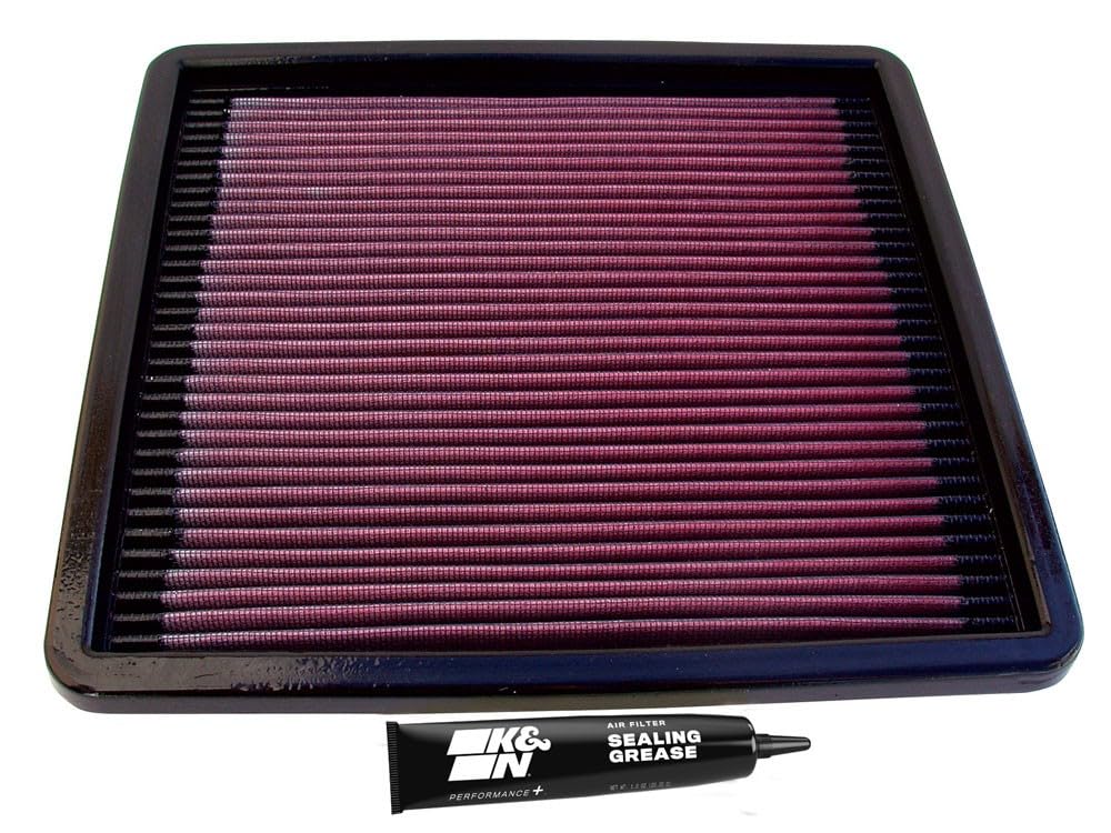K&N Engine Air Filter: High Performance, Premium, Washable, Replacement Filter: Compatible with 1985-2003 MAZDA (RX-7, RX-7 II, RX-7 III, Luce), 33-2017
