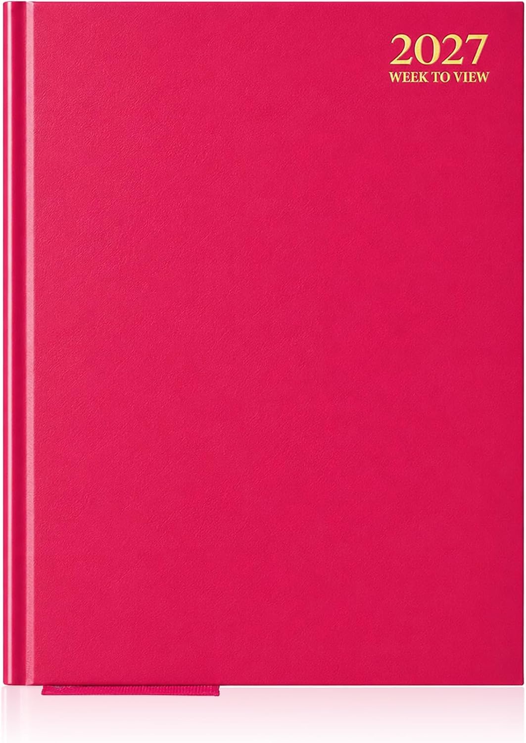 G4GADGET A5 2027 Week To View Pink Diary Hardback