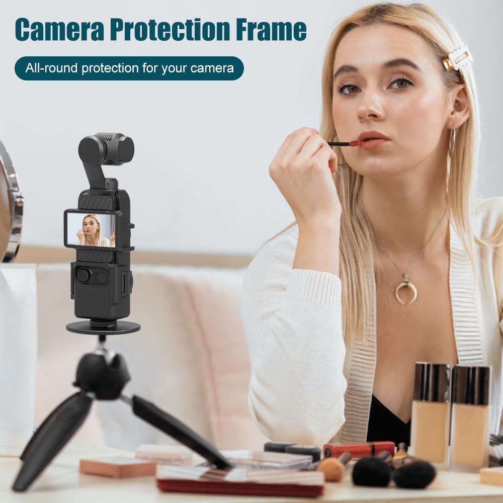 Adattatore Espansione DJI Osmo Pocket 3 - Supporto Cold Shoe Per Microfono, Luci E Treppiedi - Foto 9