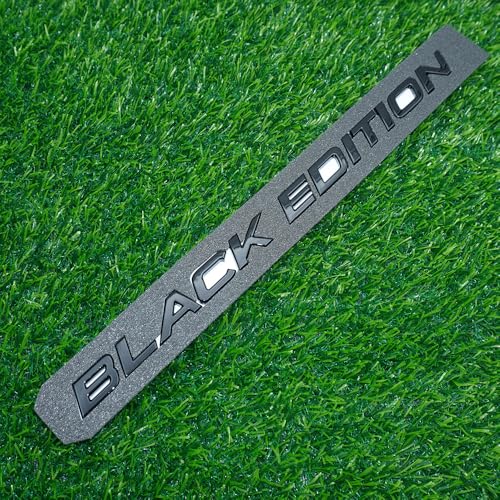 Image of Rear Tailgate Trunk Lid Emblem Nameplate 3D Letter Badge Replacement for 20-21 Black Edition 08F20-TG7-100G 1Pc (Gloss Black)