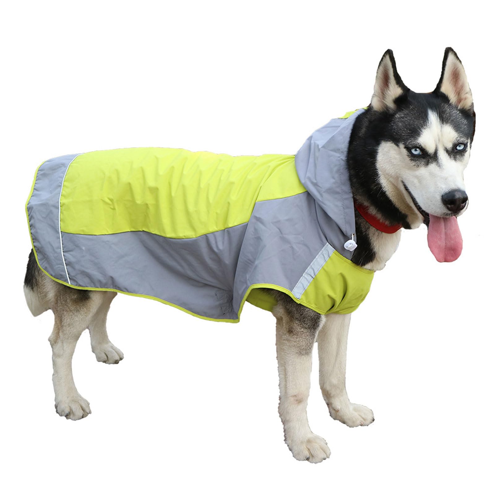 Manteau de Pluie imperméable pour Animaux de Compagnie, imperméable pour Chiens, activités de Plein air, Vestes de Pluie pour Chiens de et Moyenne Taille, vêtements réfléchissants Coupe-Vent en