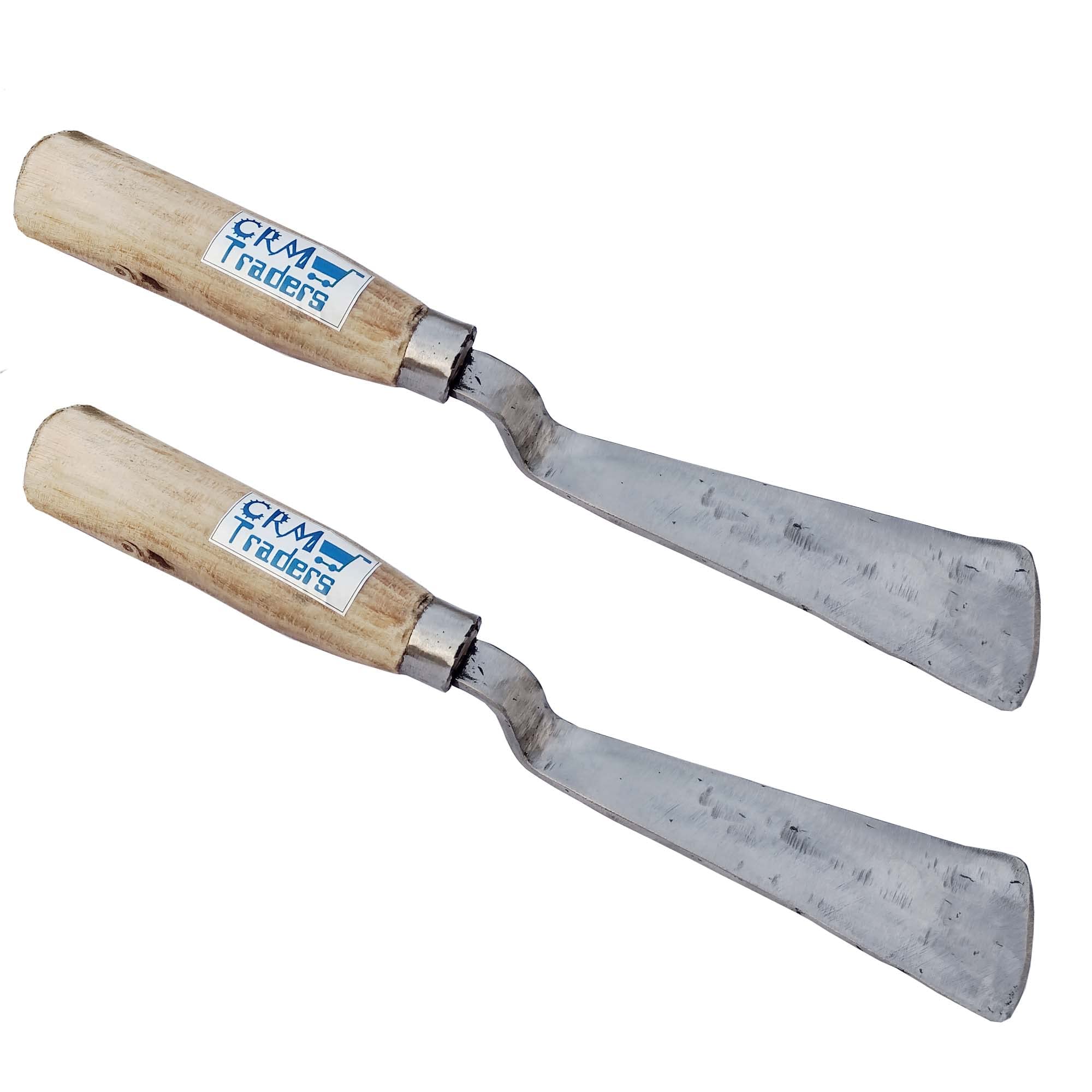 CRM TRADERS Handmade Desi Khurpi or Khurpa for Gardening Plants - Wooden Finish Handle - 1.5 inch Width and 10 inch Long (Pack of -, 2) (B09TTTVNH9) Amazon Price History, Amazon Price Tracker