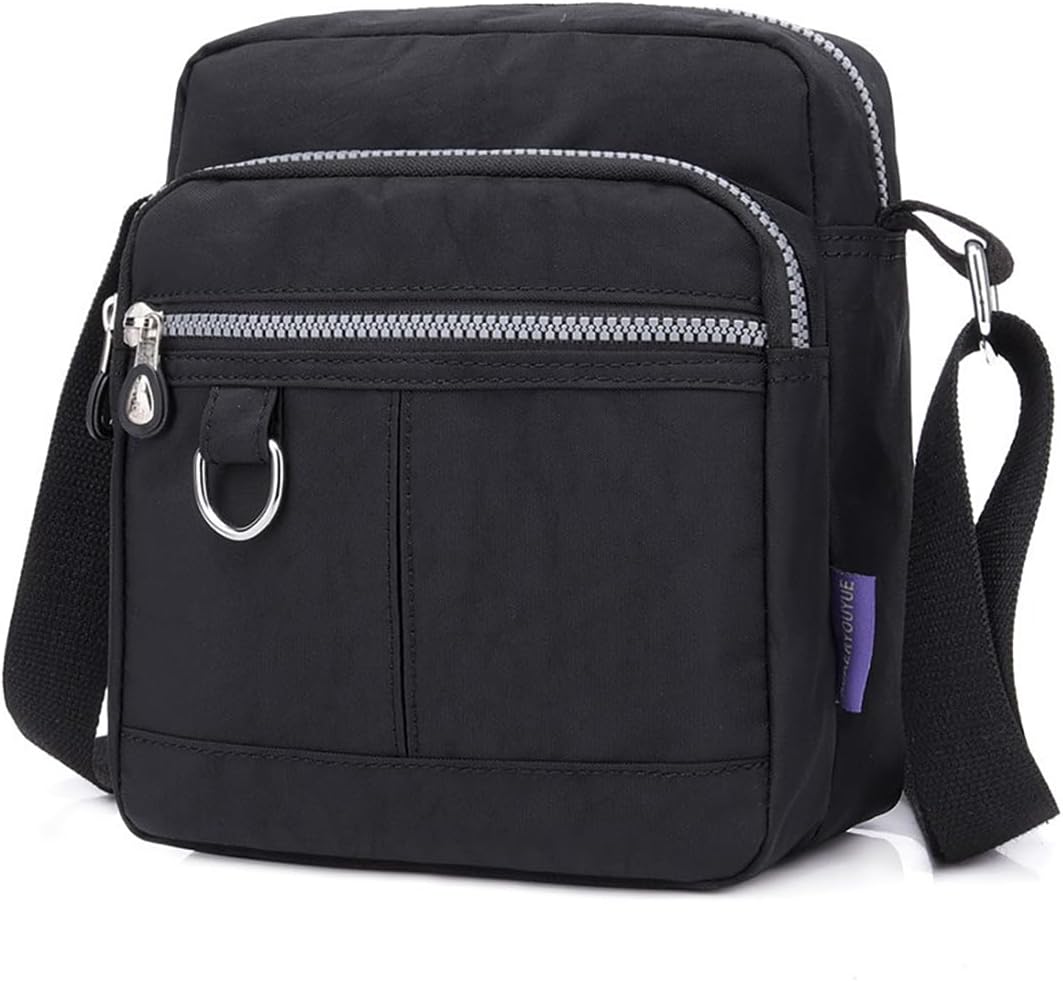Crossbody Bag Purse For Women Nylon Waterproof Shoulder Handbags Casual Travel Messenger Bag Lightweight Pocketbooks
