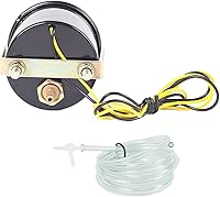 Vista 4 de ESUPPORT Coche 2 "2.047 in Turbo Boost Gauge Meter Psi Puntero Azul Luz LED