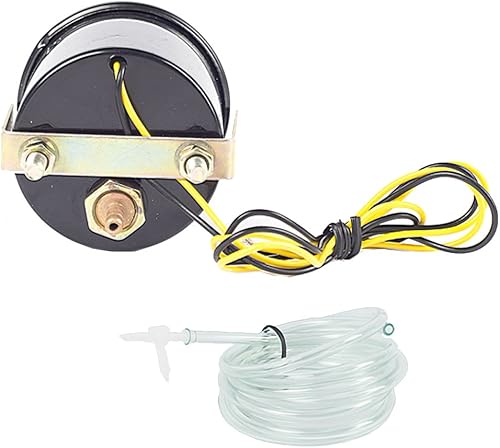 Miniatura 4 de ESUPPORT Coche 2 "2.047 in Turbo Boost Gauge Meter Psi Puntero Azul Luz LED Boost Psi Gauge,Medidor de prensa de aceite