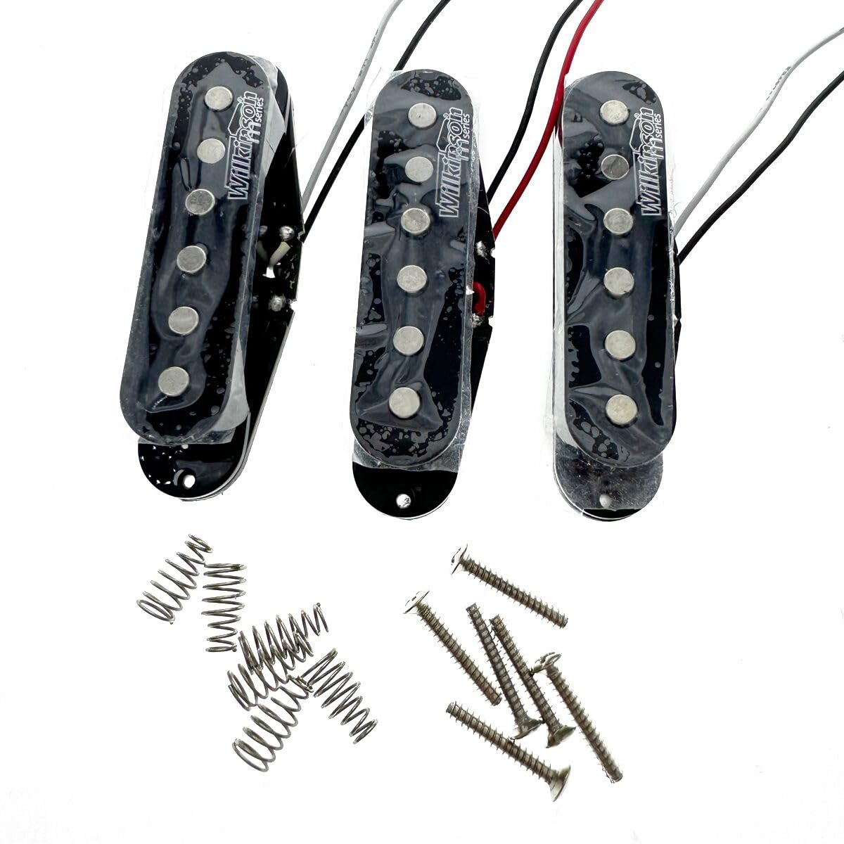 Wilkinson Mwvs Vintage à Sortie STRATOCASTER Micros Blanc, Ivoire Ou Noir - Foto 10