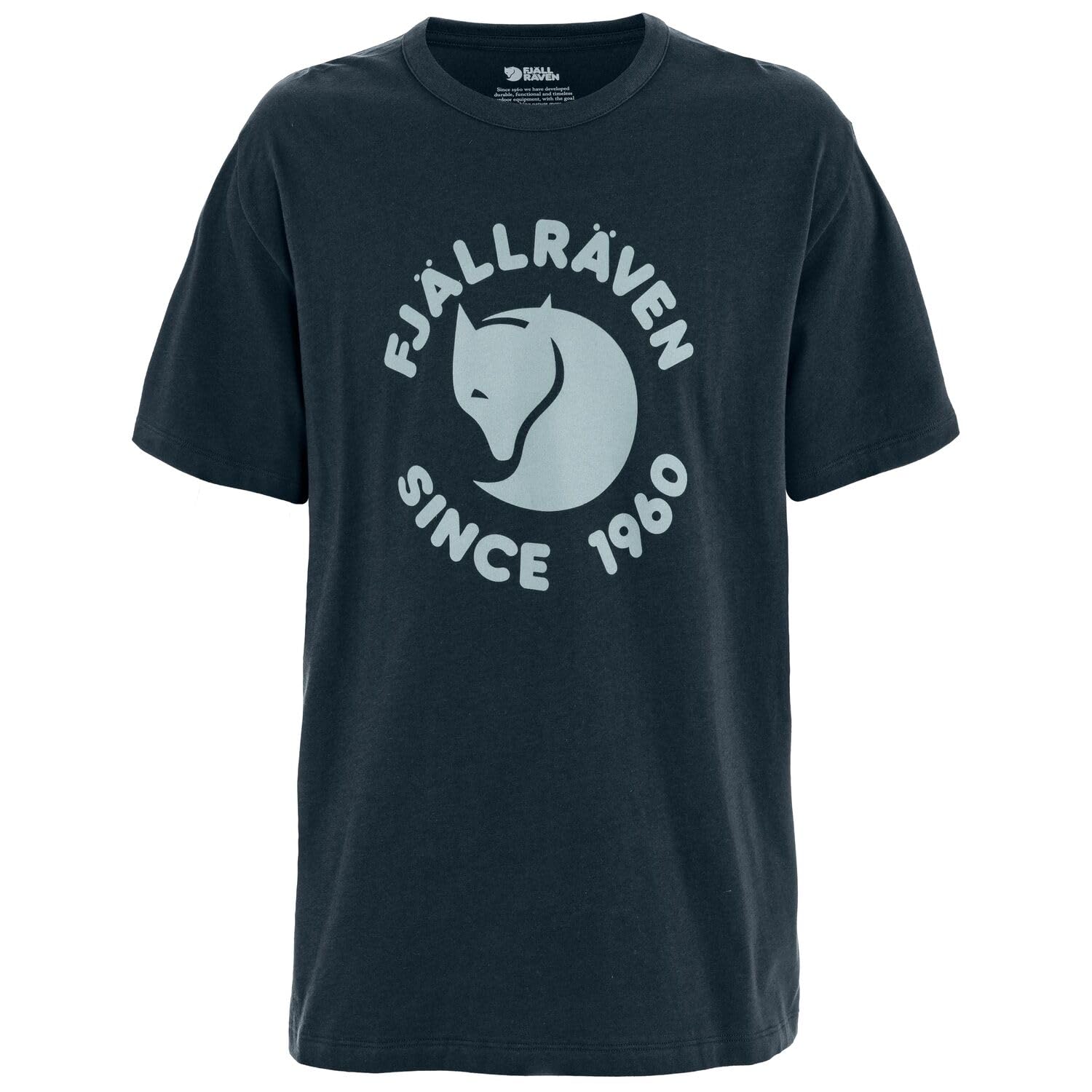 Fjällräven Męski t-shirt typu t-shirt, granatowy, XS