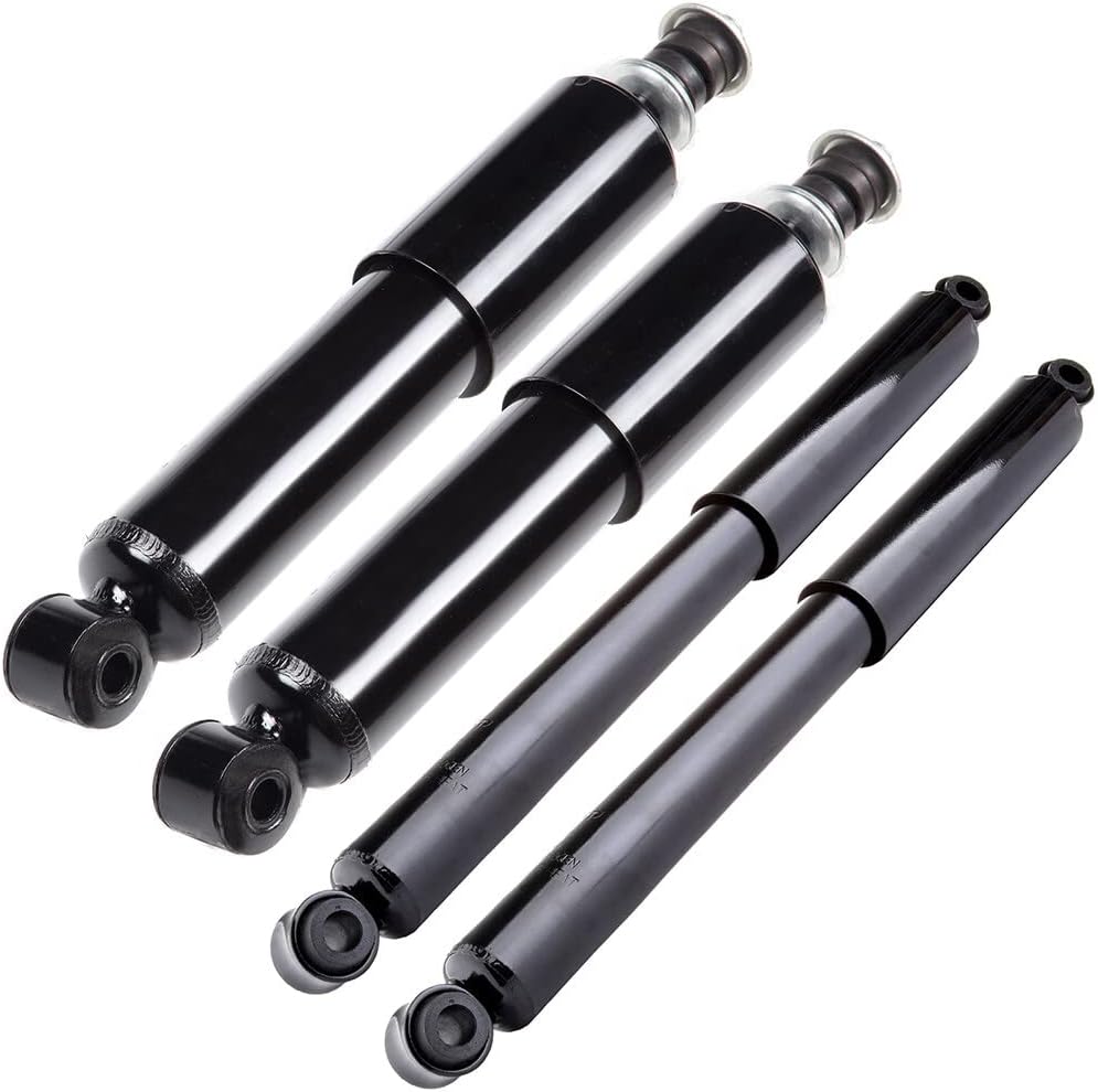4pcs AMCCM Front Rear Shock & Strut Fits 2000 2001 2002 2003 2004 for Nissan Frontier for 2000 2001 2002 2003 2004 Nissan Xterra Replace Shock Absorber 344469 37245 911172