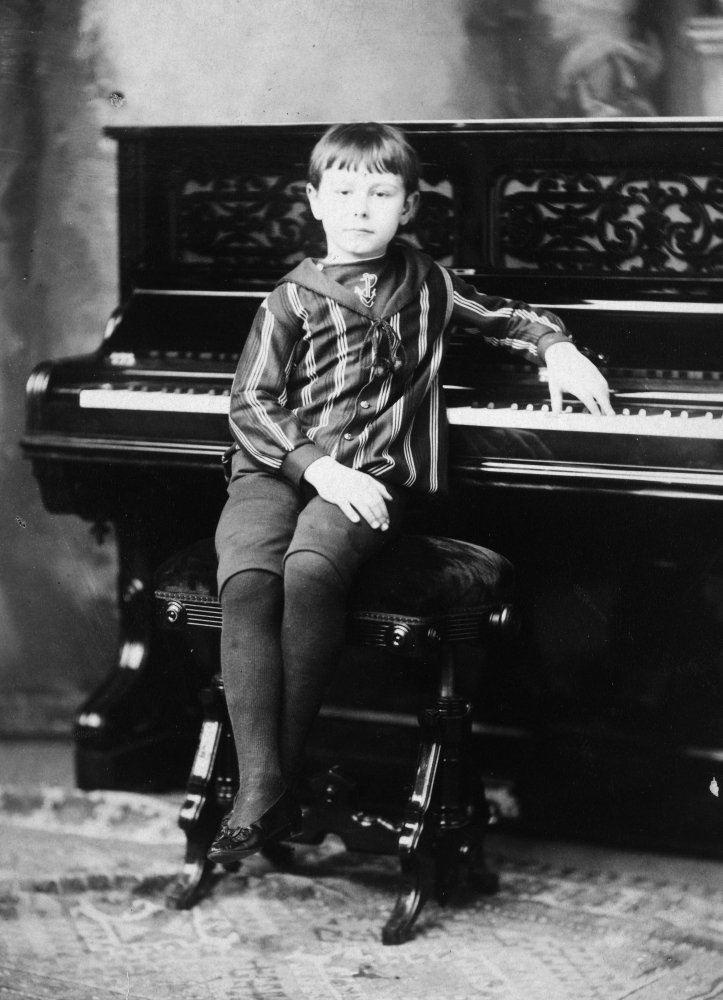 Josef Hofmann (1876-1957) Npolish Pianist Photographed In New York In 1887 By Napoleon Sarony Poster Print by (24 x 36)