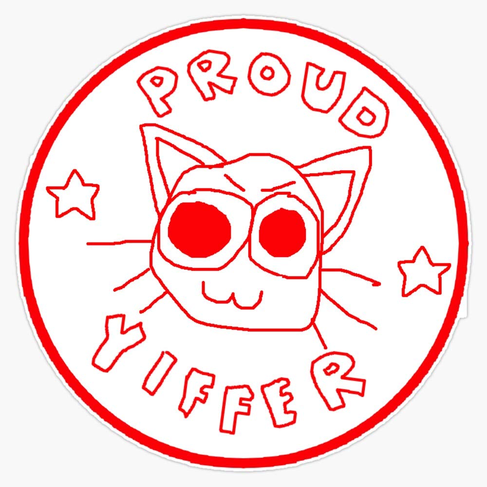 Amazon.com - Proud Yiffer Sticker Vinyl Bumper Sticker Decal