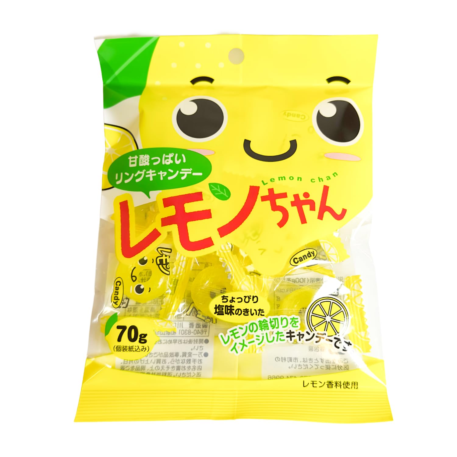 Amazon.co.jp: 川口製菓 レモンちゃん70g×10袋 : 食品・飲料・お酒
