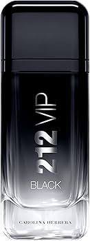 Amazon | 212 VIP Black by Carolina Herrera Eau De Parfum Spray 6.8