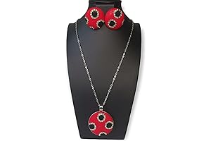 Ladybug Clip On Earrings : An Eye-Catching Accessory for a Vibrant Look