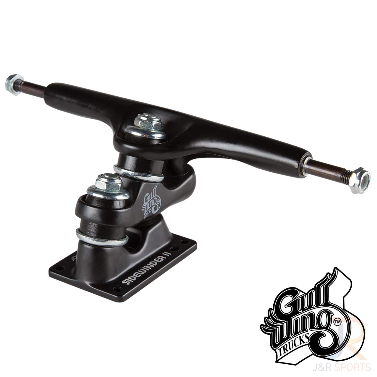 Gullwing Sidewinder II Truck Black/Black (UNIT) (10")
