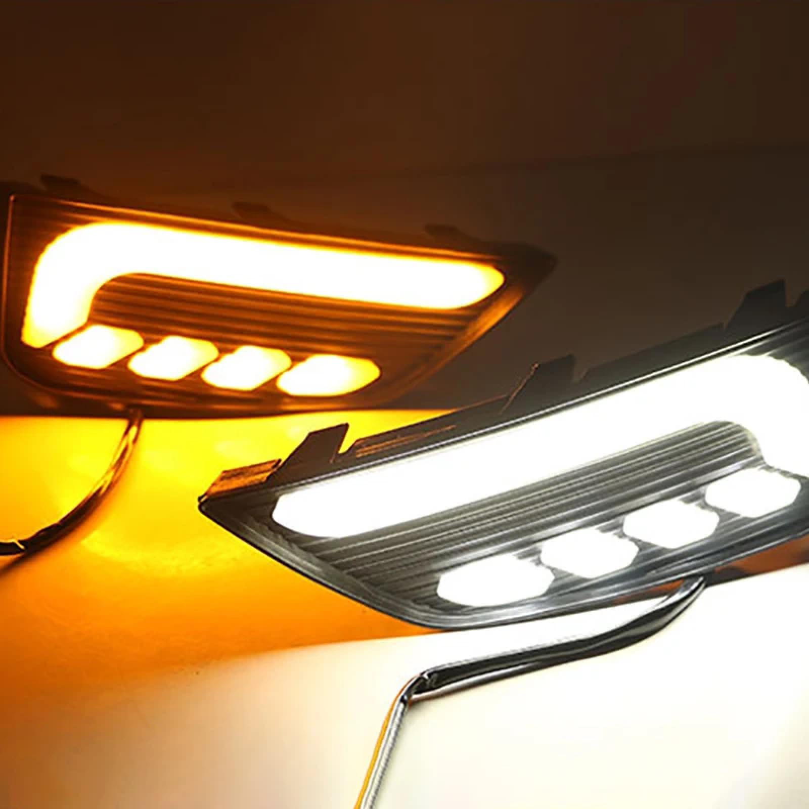 Mistlampen Dla MG6 Dla MG 6 2020 Samochód DRL Osłony lamp przeciwmgielnych Samochodowe światła do jazdy dziennej LED Białe, żółte, niebieskie światła do jazdy
