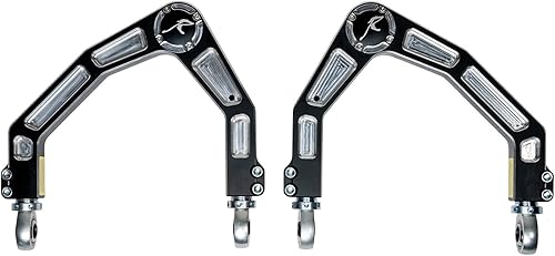 RSO Brazos de control de suspensión parte superior delantera de 1-4 pulgadas de elevación ajustable de aluminio forjado para Ford F-150 SVT Raptor