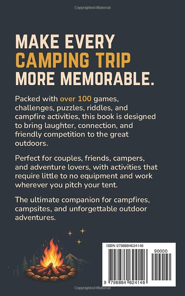 Camping Games for Adults: Couples and Groups | 100+ Outdoor Games, Activities, Challenges & Campfire Fun (Games Ideas Series) image 3