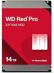 HDD WD RED PRO 14 TB NAS PARA SERVIDOR 24X7 - WD142KFGX