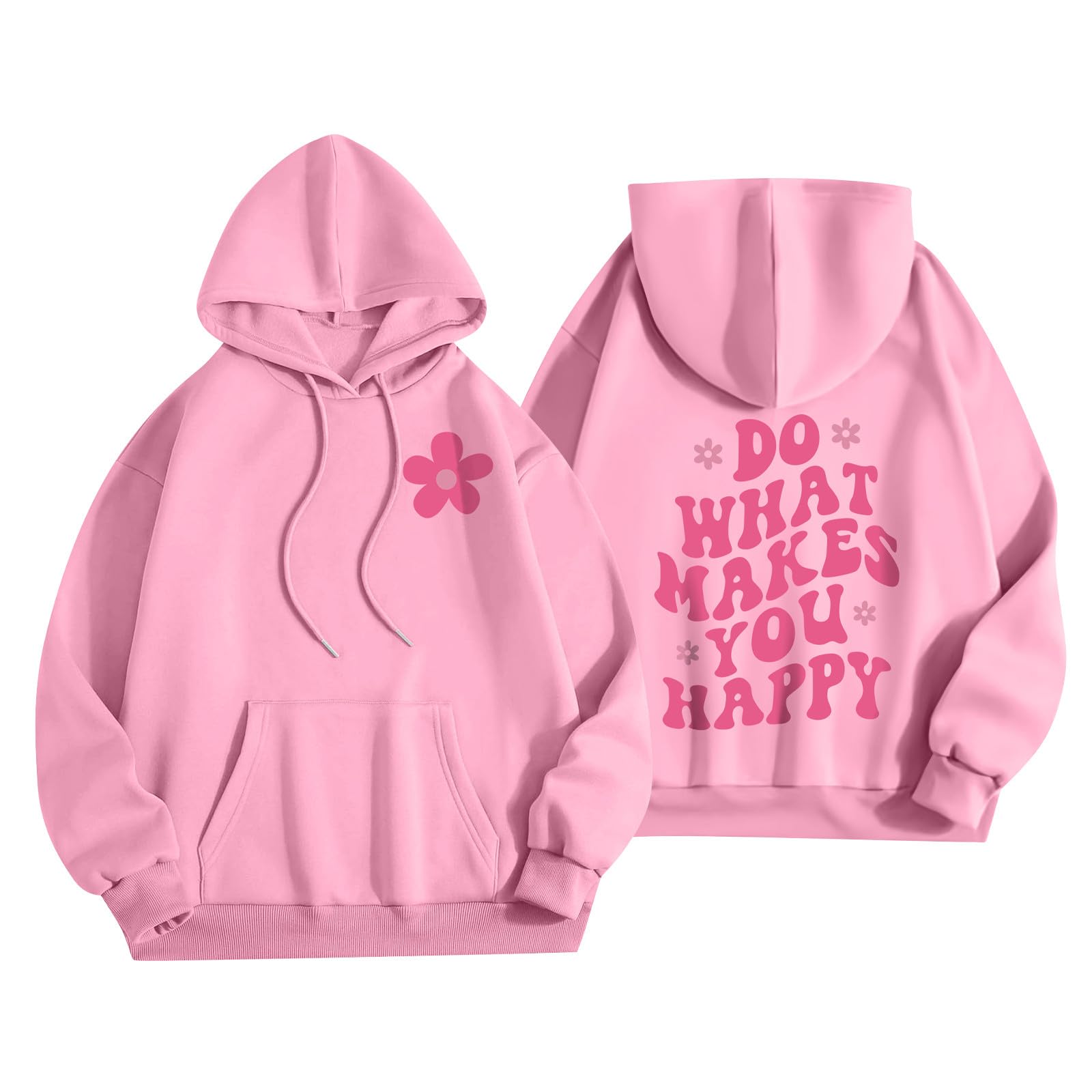 Różowa bluza z kapturem z motywem palmy dziewczęca bluza śliczne bluzy oversize bluza z kapturem damskie bluzy i bluzy z kapturem estetyczna damska bluza z kapturem z długim rękawem bluza z kapturem