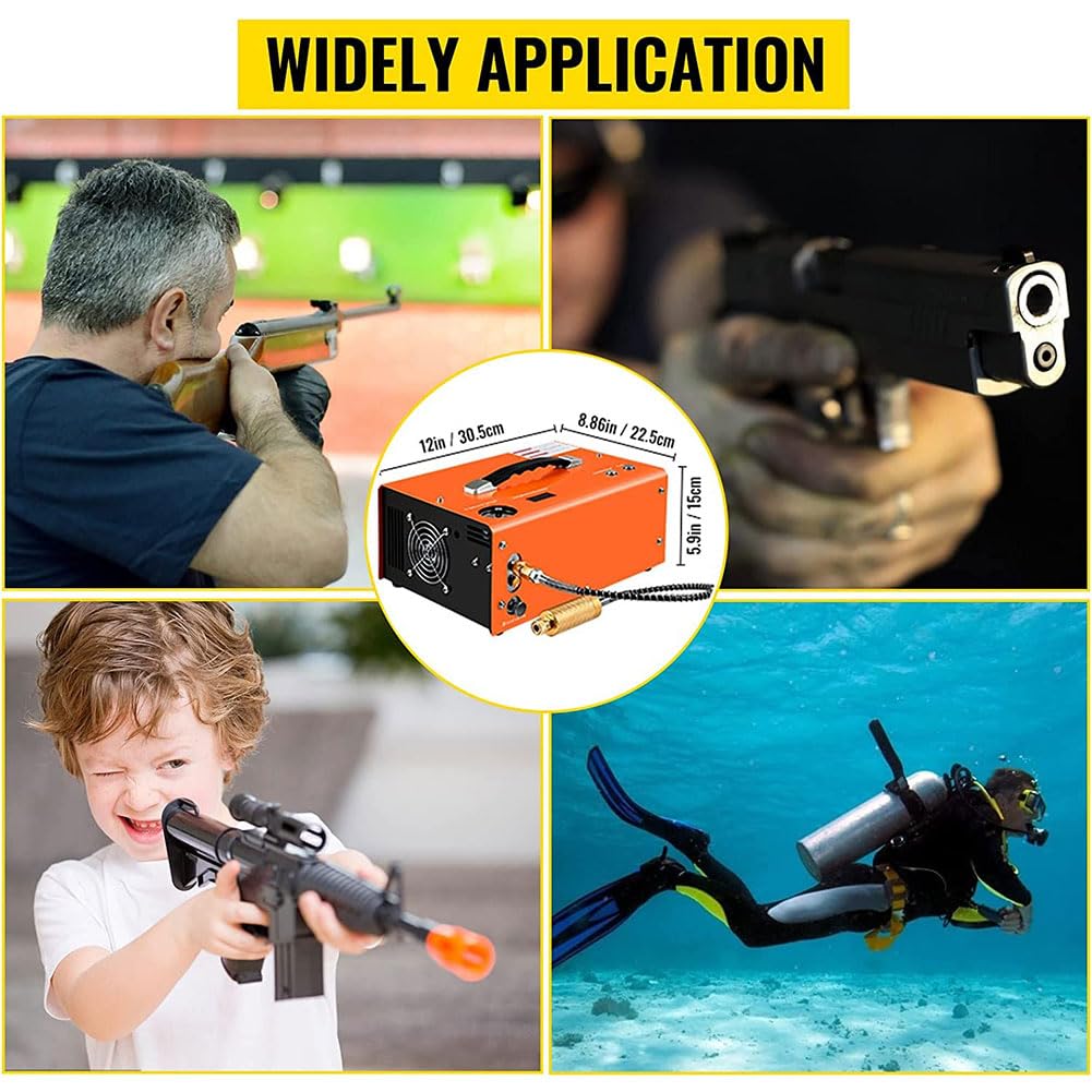 コンプレッサー 高圧 PCP スキューバ ストリームライン 空気銃