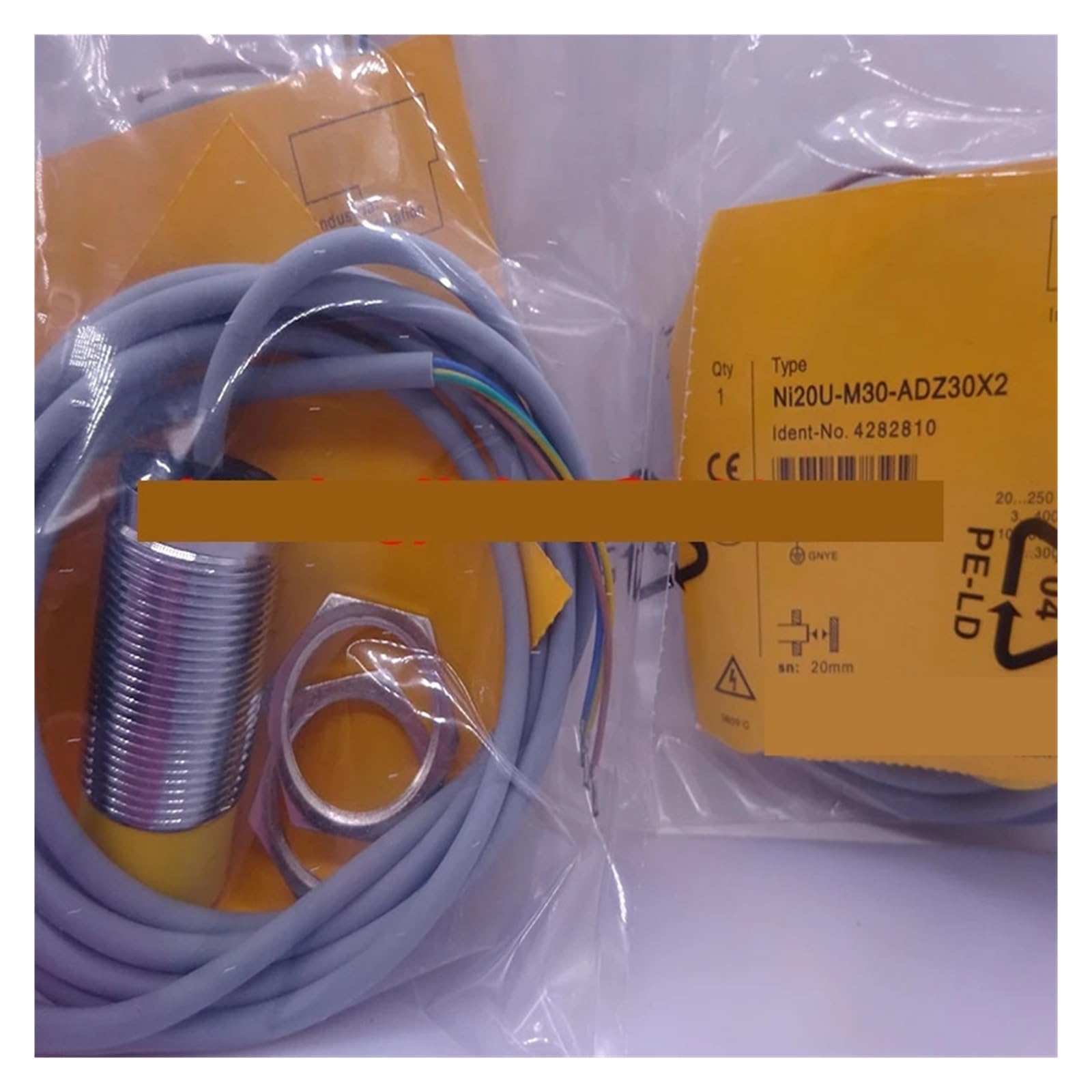 Tpkmvgap One Color 1Pcs Sensor Ni20u-Eg30sk-Vp4x Ni20u-Eg30sk-Vn4x Ni20u-M30-An6x-H1141 Ni20u-M30-Ap6x-H1141 Proximity Switch(Ni20u-M30-Ap6x-H1141)