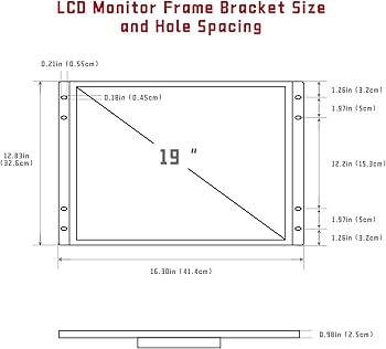 Amazon.co.jp: UNICO 19インチアーケードモニター、4：3比LCDゲーム