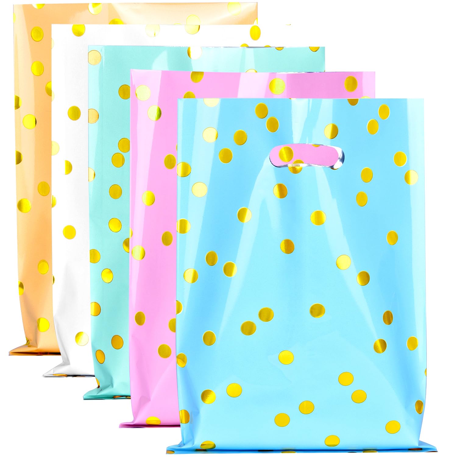 ZGORENDZ 30 Pack Party Favor Bags Goodie Bags for Kids Birthday Party Small Gift Bag Bulk for Baby Shower, Wedding, Thanksgiving, Christmas, New Years