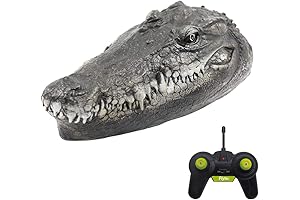 GoolRC Flytec V005 RC Boat: Realistic Crocodile Head Spoof Toy