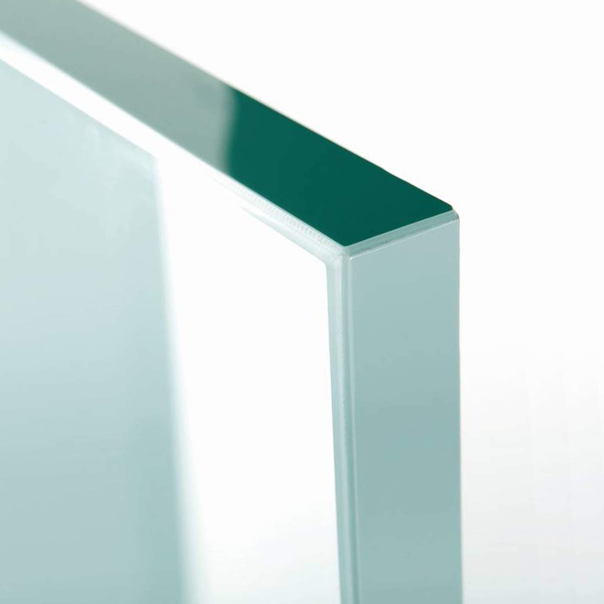 Bricozone Scrivania In Vetro Con Design Minimalista Elegante E Moderno Perfetta Per Uffici E Soggiorni Materiale Di Alta Qualità Vetro Da 12 Mm Misure 126X74X70 Cm Leggera E Resistente