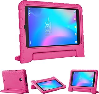 Kids Case for Alcatel Joy Tab 8 2019/T-Mobile 3T 8 Tablet 2018/A30 Tablet 8 2017,Lightweight Handle Stand Case for Joy Tab 8 2019 9029W/ 3T 8 2018 9027W/ A30 8 inch 2017 9024W