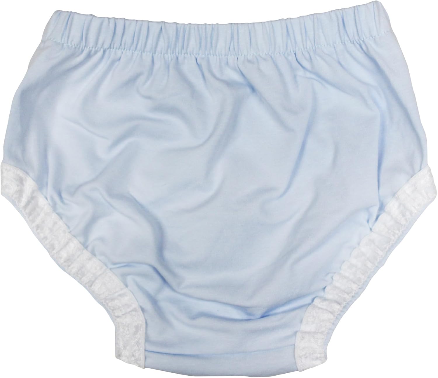 Petitebella Cotton Toddler Baby Bloomer Shorts, Elastic Ruffle Trim Infant Diaper Cover 6-24 Months