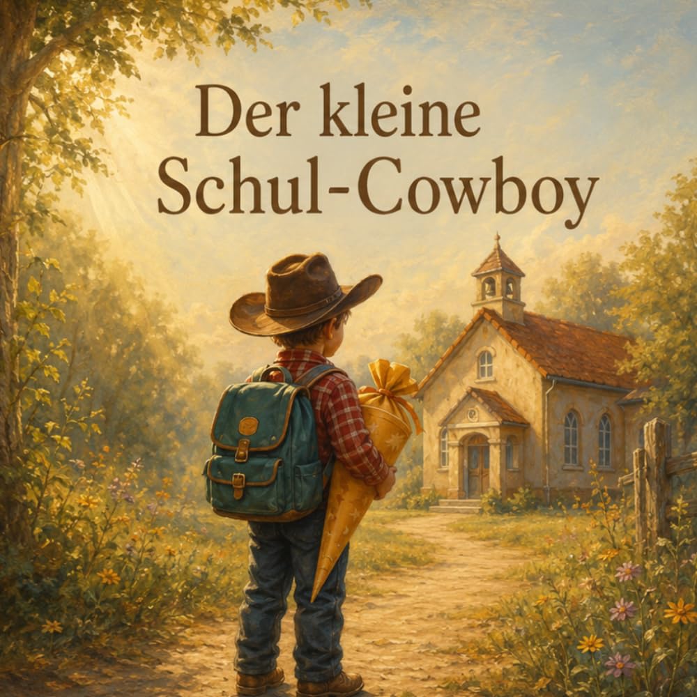 Der kleine Schul-Cowboy: Ein liebevolles Geschenkbuch zur Einschulung für Jungen
