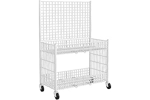 AoLigei Grid Wall Display Stands For Craft Shows and Retail Store (100...