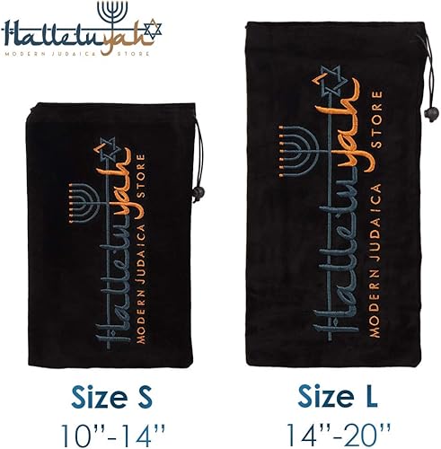 Miniatura 4 de HalleluYAH Shofar - Bolsa de transporte para cuerno de carnero, tamaño grande