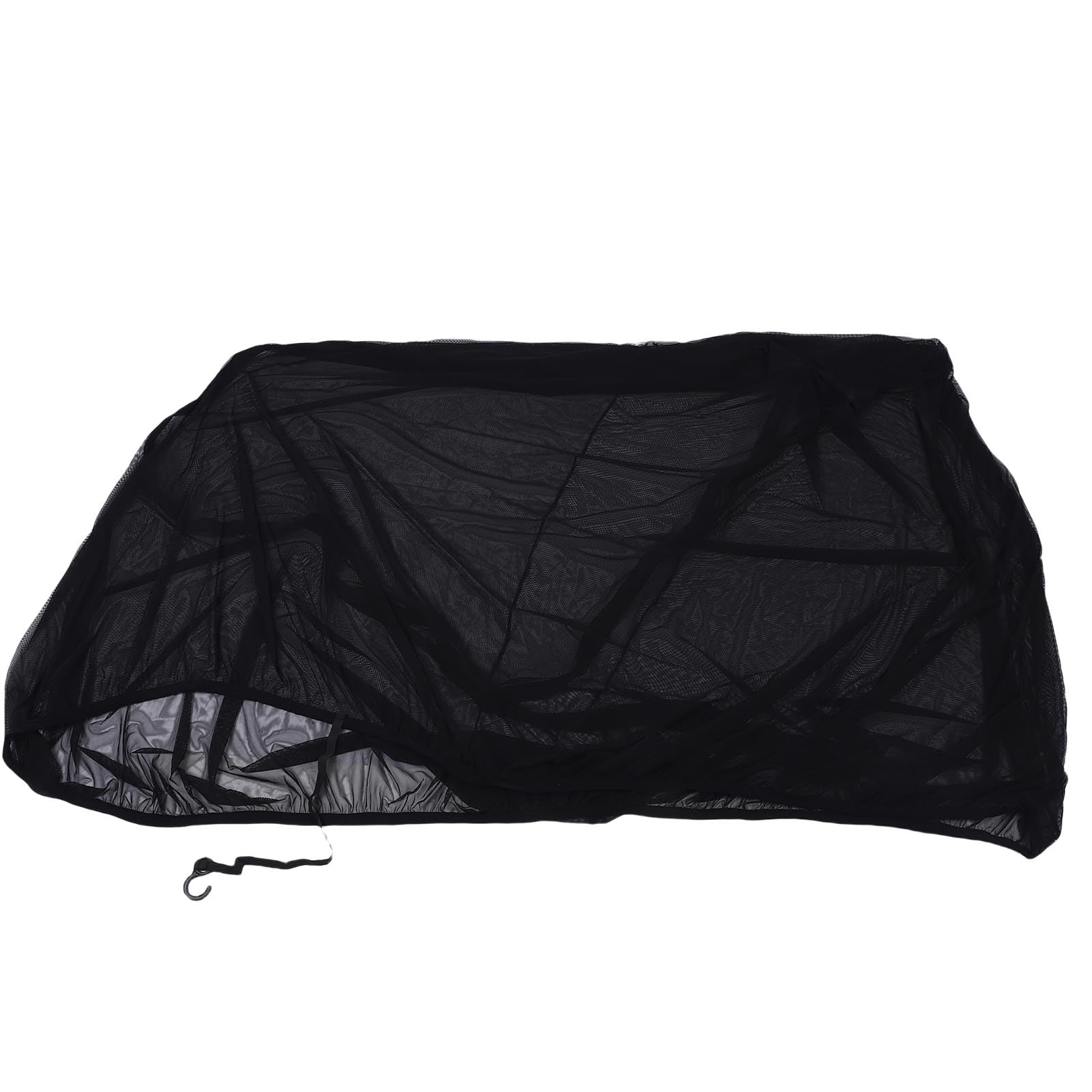 Jeffergarden Filet de de Hayon de Voiture en Fibre de Polyester, écran de de Coffre de Voiture, Installation Facile, Ventilation Indéchirable, Séparateur de Stockage Portable pour SUV Camion Camping