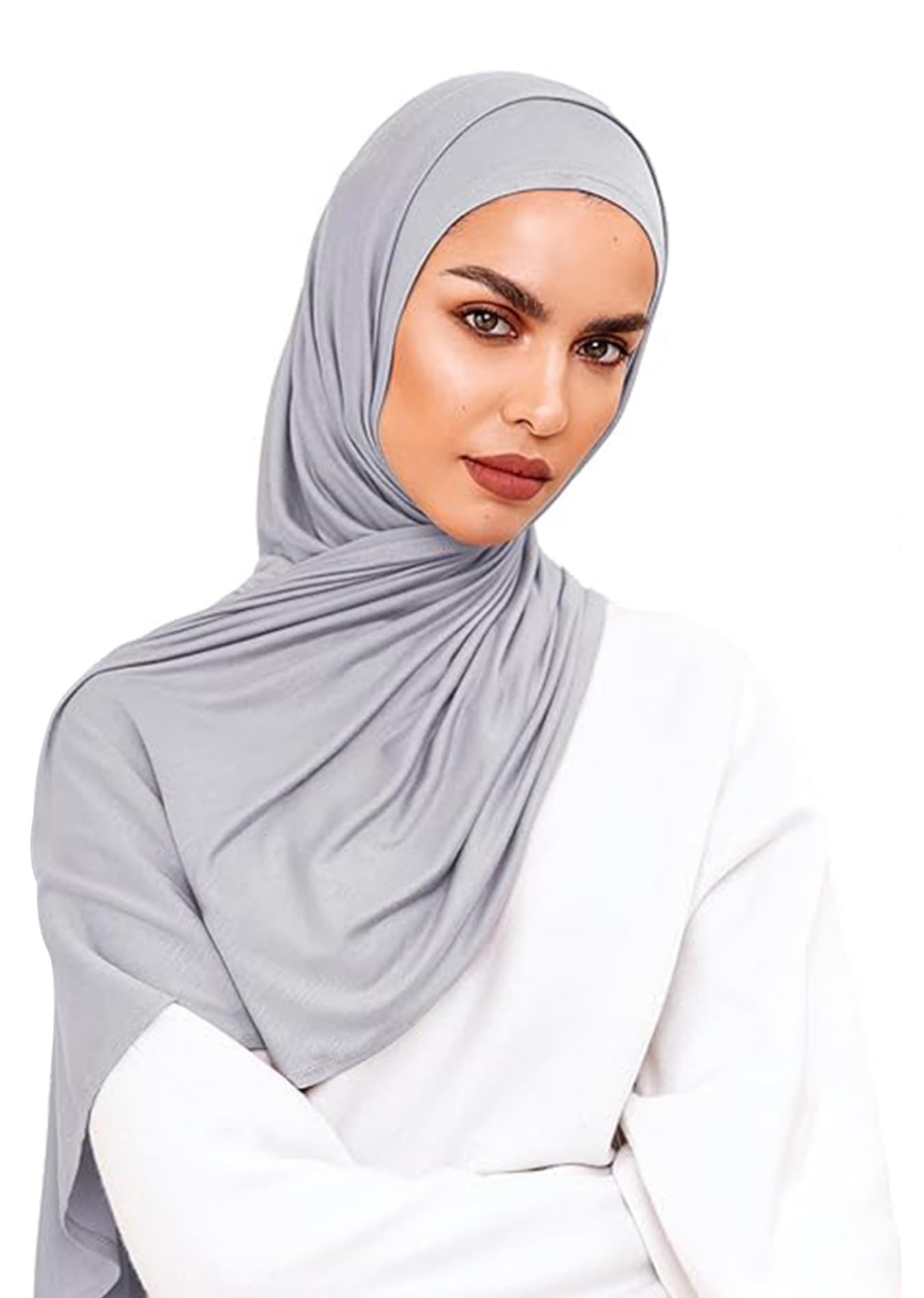 Slip-on Instant Premium Jersey Hijab Head Scarf Wrap for Muslim Women Made in Turkey