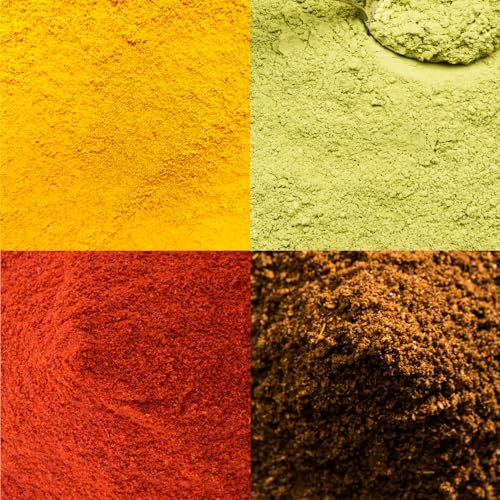 Image of Zoff Powder Masala Spice Combo - Chilli Powder, Turmeric Powder, Coriander Powder & Garam Masala Pack of 4-100g Each