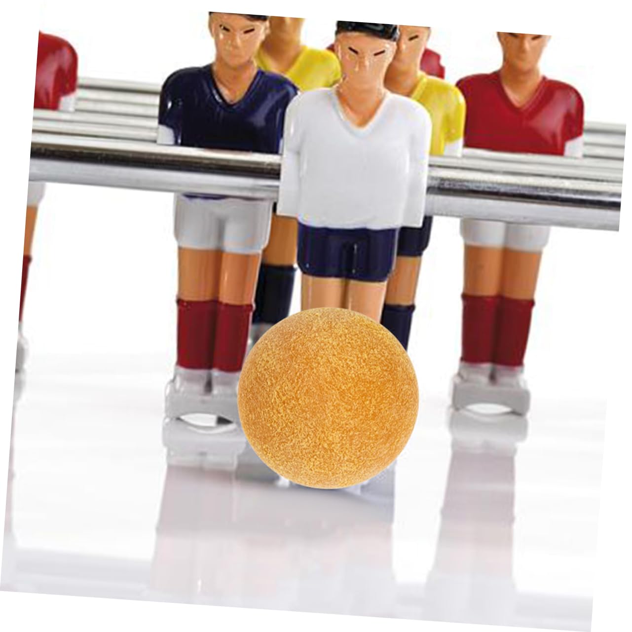 Alasum 30piezas Bolas De Futbolín Amarillas para Mesa Accesorios De Repuesto para Futbolines para Adultos Hogar y Tiendas