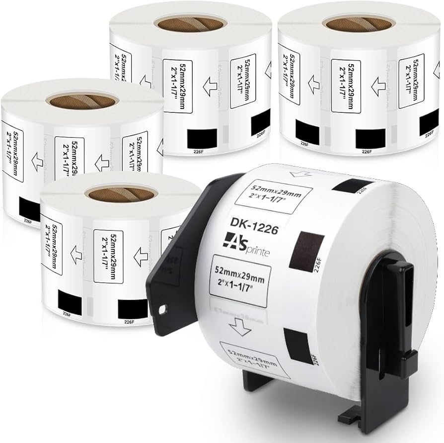 Amazon | 食品表示用検体ラベル 52mm x 29mm 1000枚/巻 DK-1226 DK