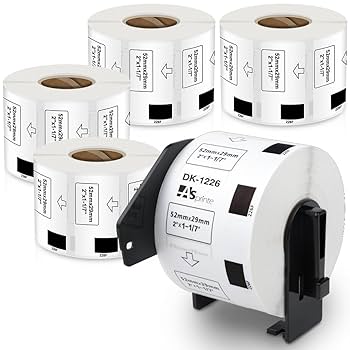 Amazon | 食品表示用検体ラベル 52mm x 29mm 1000枚/巻 DK-1226