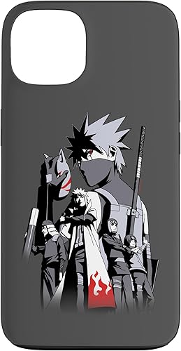 Vista 13 de iPhone 11 Naruto Shippuden Anime con Kakashi Hatake y Team 7 Case