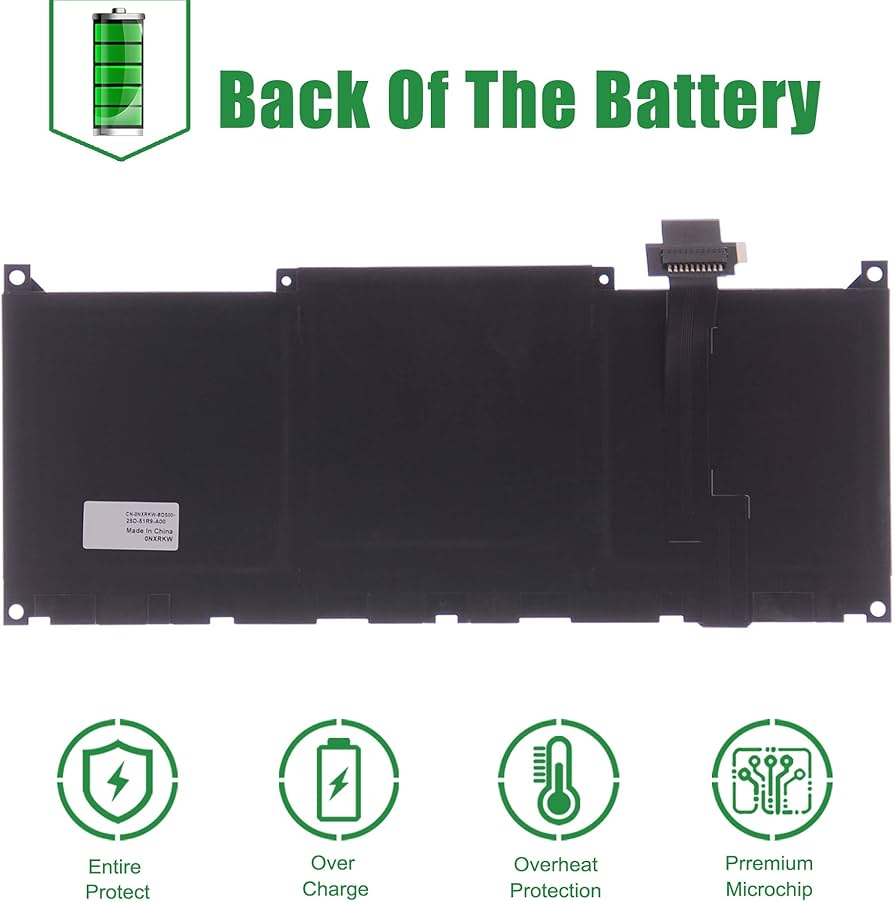 Amazon.com: JIAZIJIA MN79H Laptop Battery Replacement for XPS 13