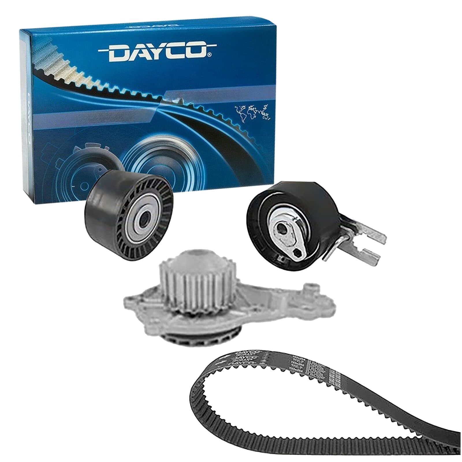 DAYCO KTBWP8570 KIT DISTRIBUZIONE CON POMPA ACQUA CI.C3-DS3-FO.B-MAX-FIESTA VAN-