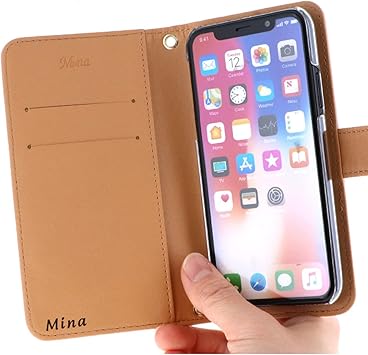 Amazon Co Jp Mina Corporation 全スマホ機種対応 名入れ 当店の手帳型ケース デザインハードケースと同時購入で名入り ケースに Iphone Android スマホケース おしゃれ 家電 カメラ